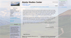 Desktop Screenshot of alaskastudiescenter.com