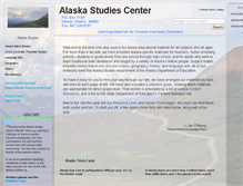 Tablet Screenshot of alaskastudiescenter.com